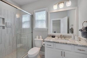 Bathroom - Durham Oasis - Movie & Game Room + Cozy Living (Durham)