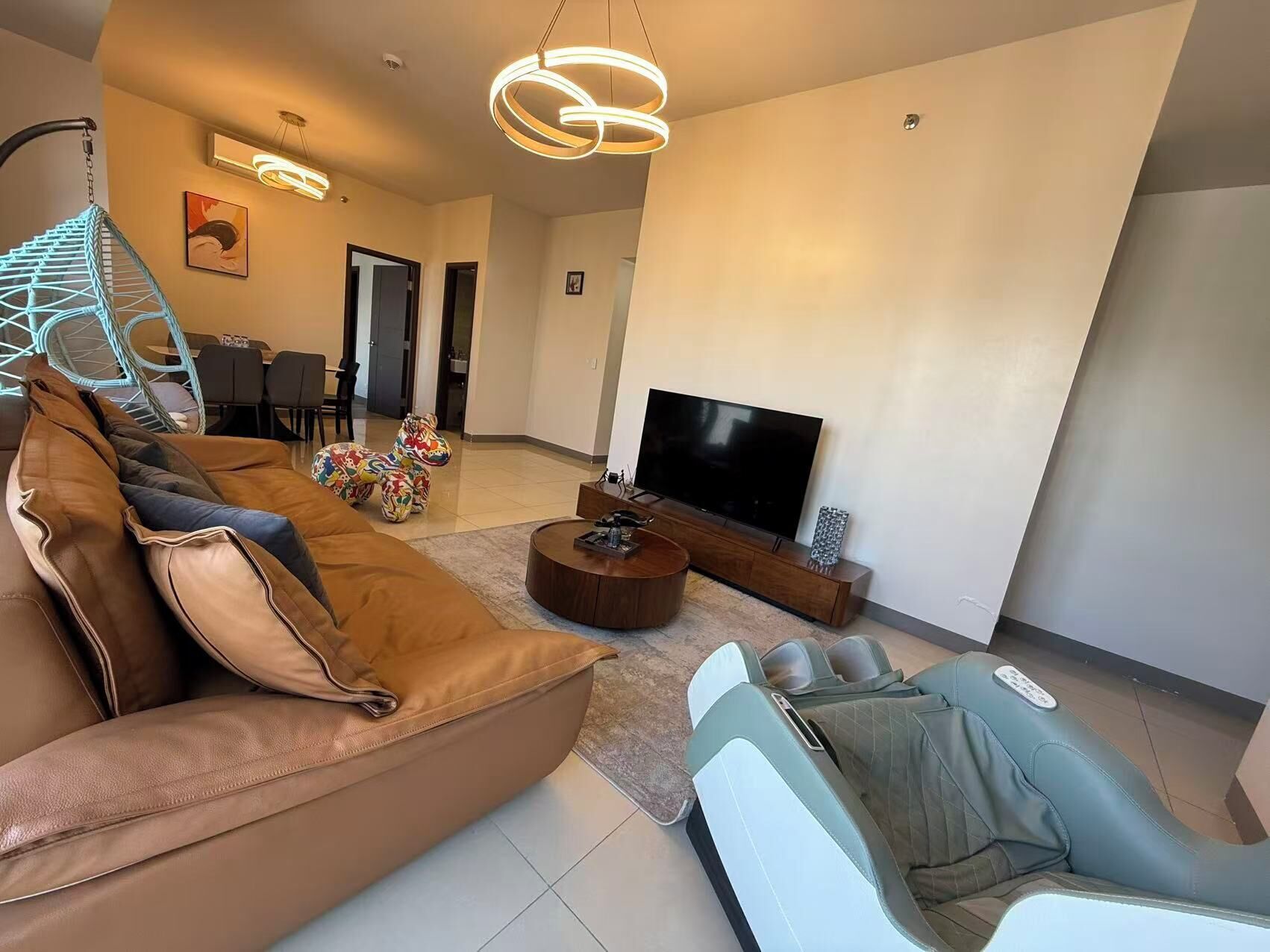 Appartement Luxe, non-fumeur, vue baie | Coin séjour