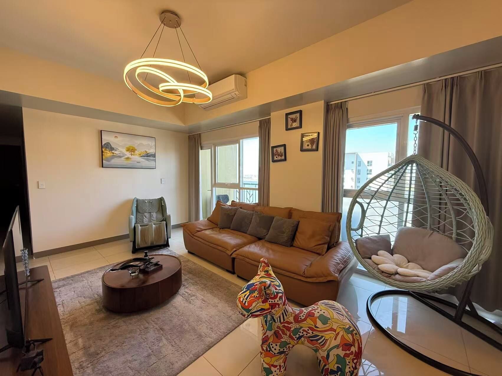 Luxury Apartment, Non Smoking, Bay View | Living area