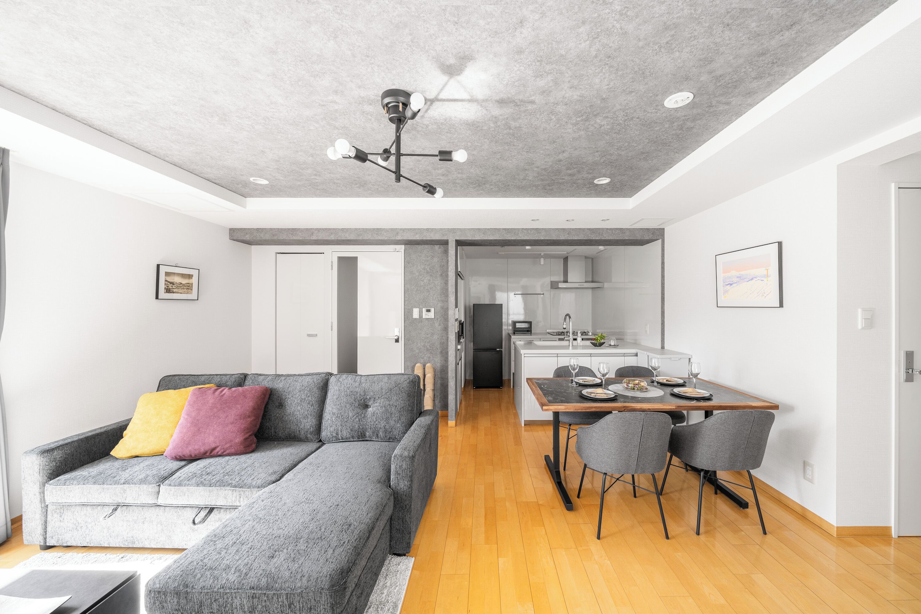 アパートメント | リビング エリア