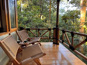 Comfort Double Room, Balcony, Garden View | Terrace/patio - Jiwa Eco Escape (Selemadeg)