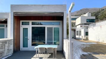 Suite, Bergblick | Speisen im Freien