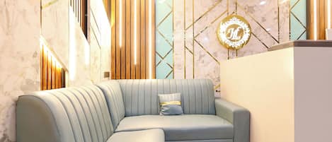 Sala de estar en el lobby