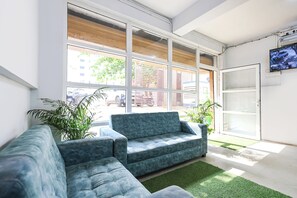 Zona de estar del vestíbulo