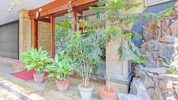 Entrada de la propiedad