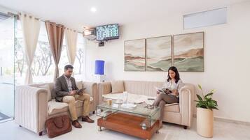 Lobby sitting area