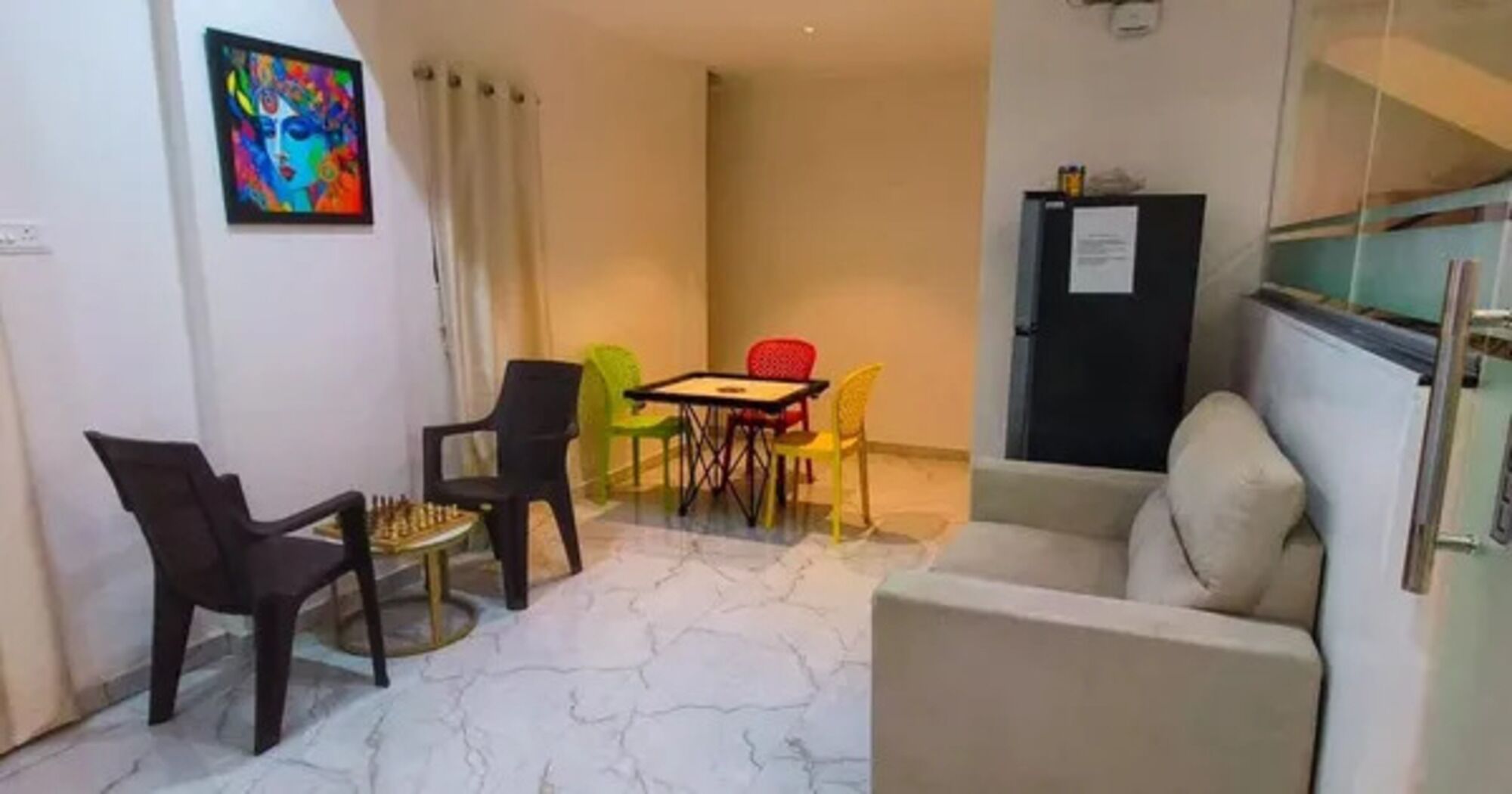 Sala de estar en el lobby