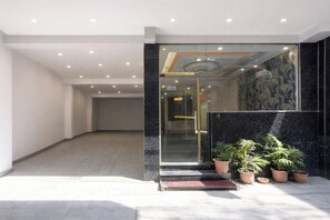 Entrée de l’hébergement