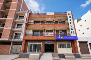 Majoituspaikan julkisivu