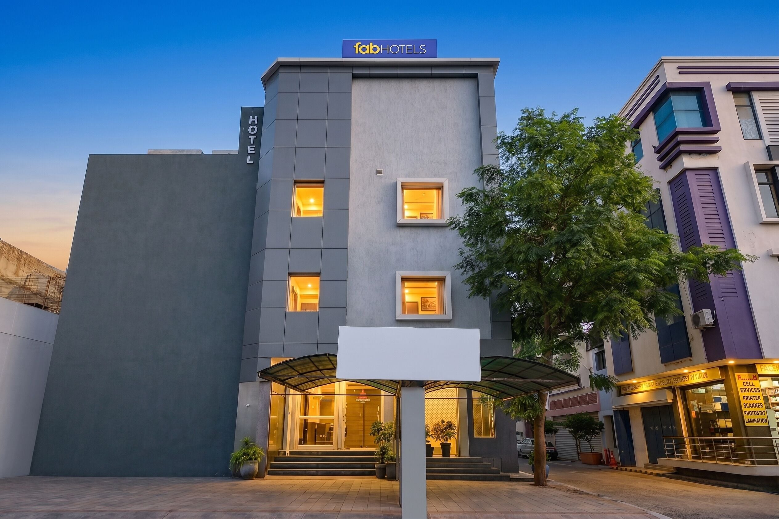 Front of property