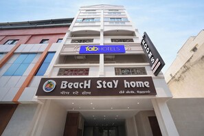 Fassade der Unterkunft