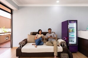 Sala de estar en el lobby