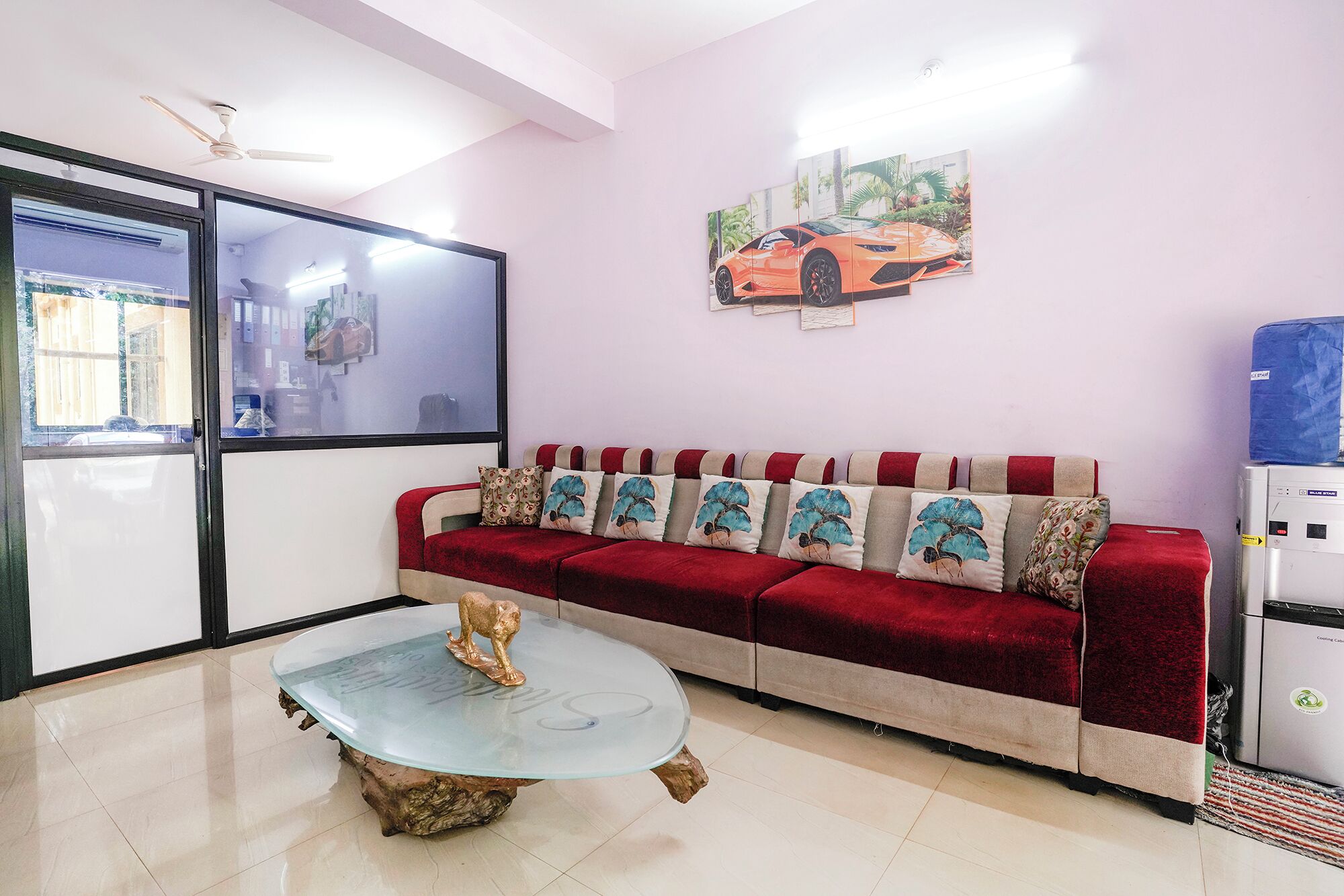 Lobby sitting area