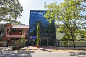 Façade de l’hébergement 