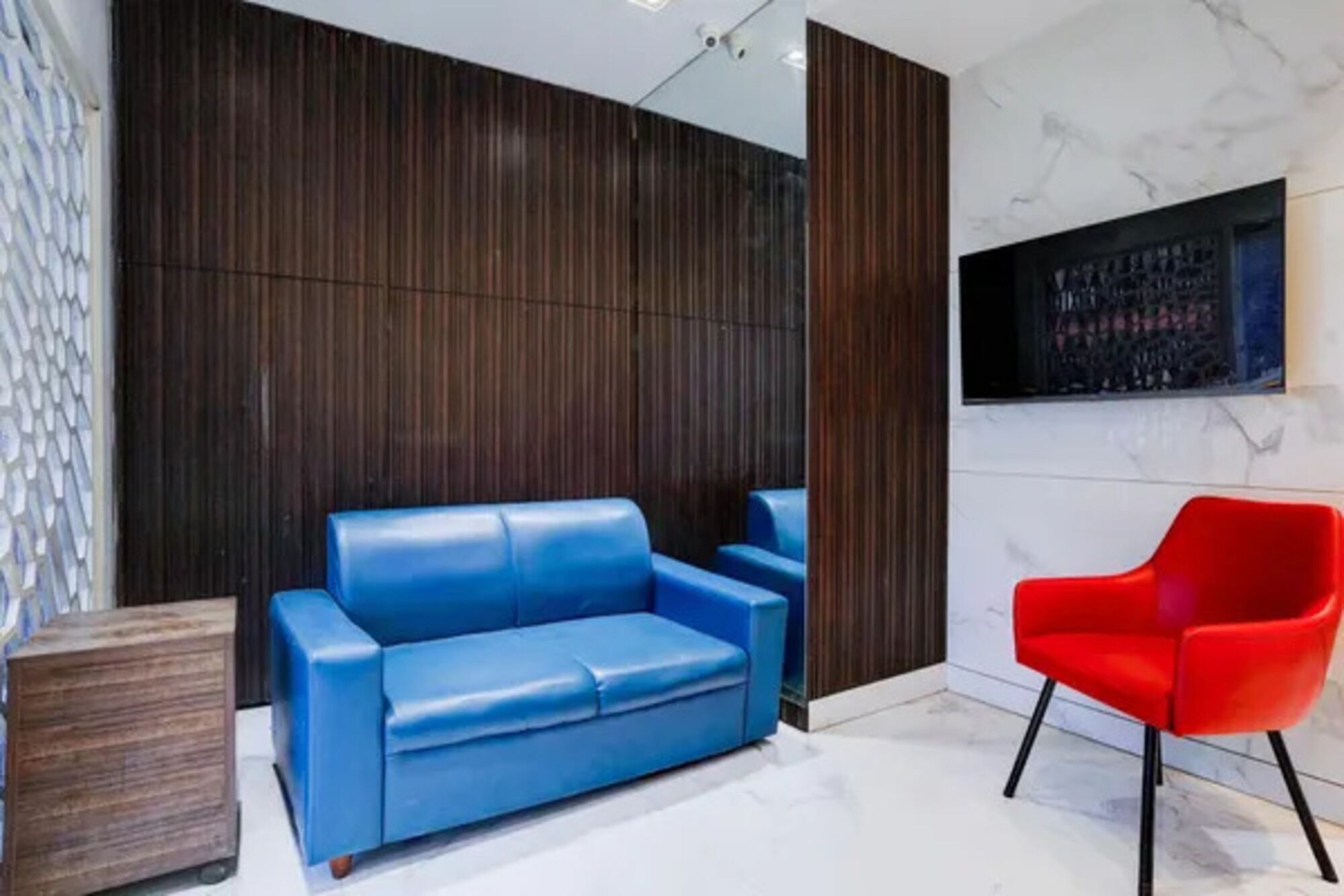 Sitteområde i lobbyen