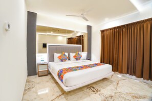 Phòng Executive | Bộ trải giường bằng vải cotton Ai Cập, bộ đồ giường cao cấp 