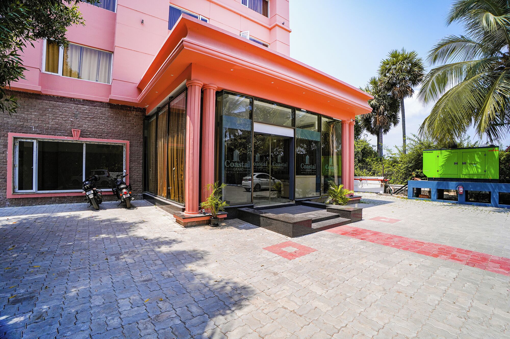 Entrada da propriedade