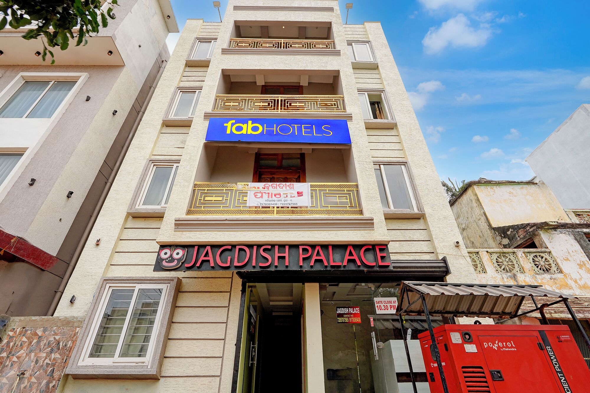 Fachada del alojamiento