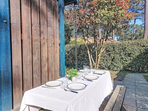 Outdoor dining - Les Jardins de Lacanau by Interhome (Lacanau)