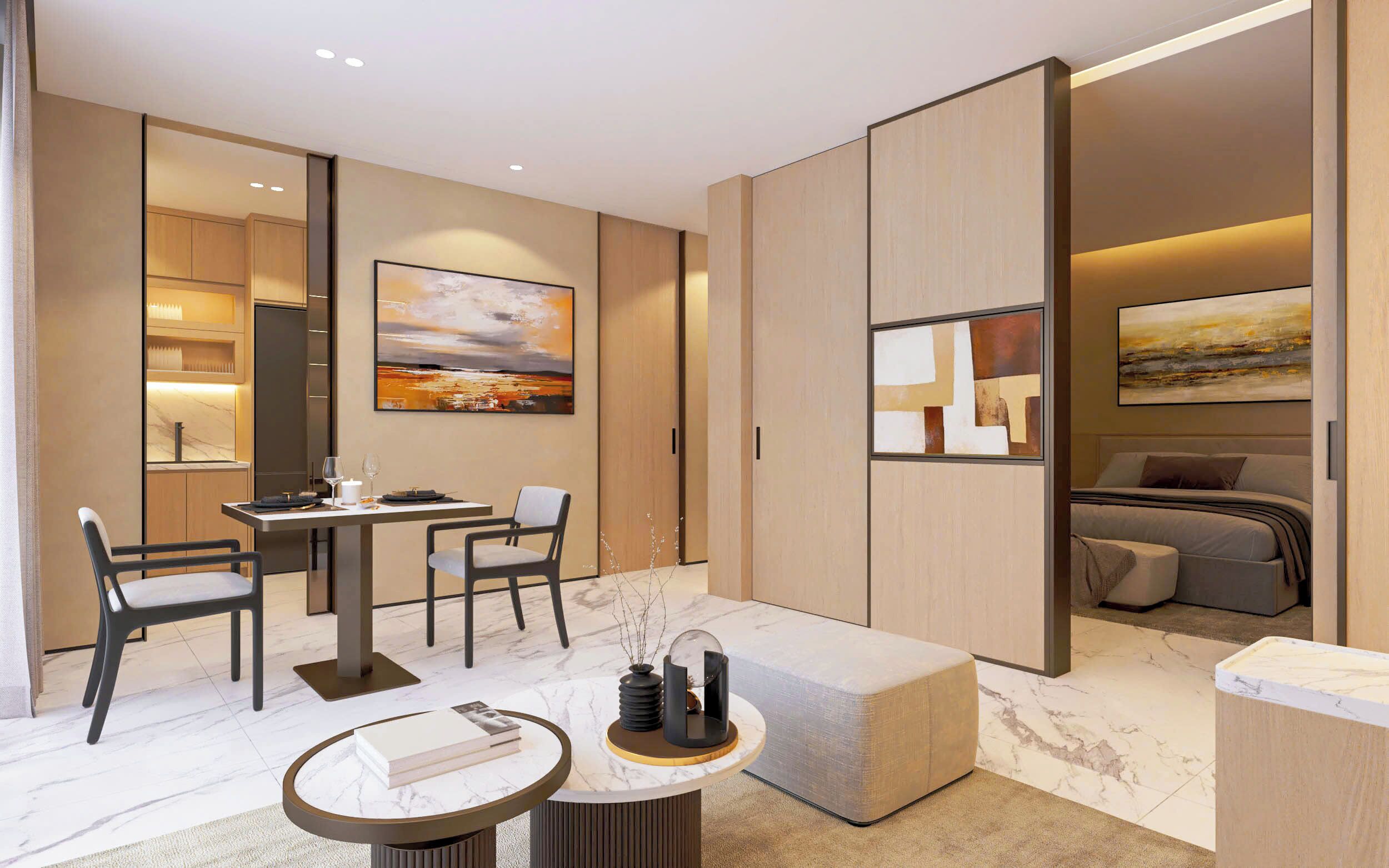 Suite, Garden View | Dining