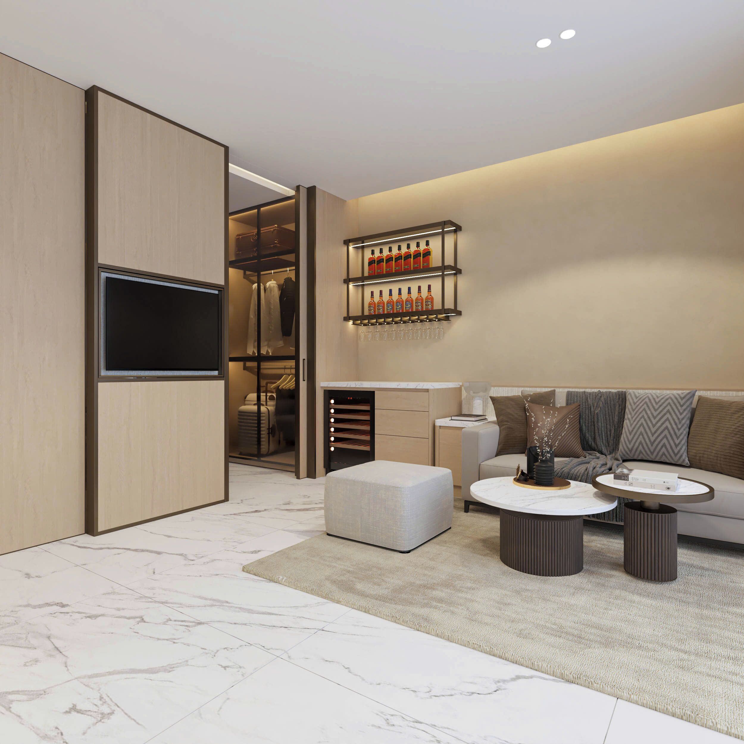 Executive suite, balkon, uitzicht op tuin