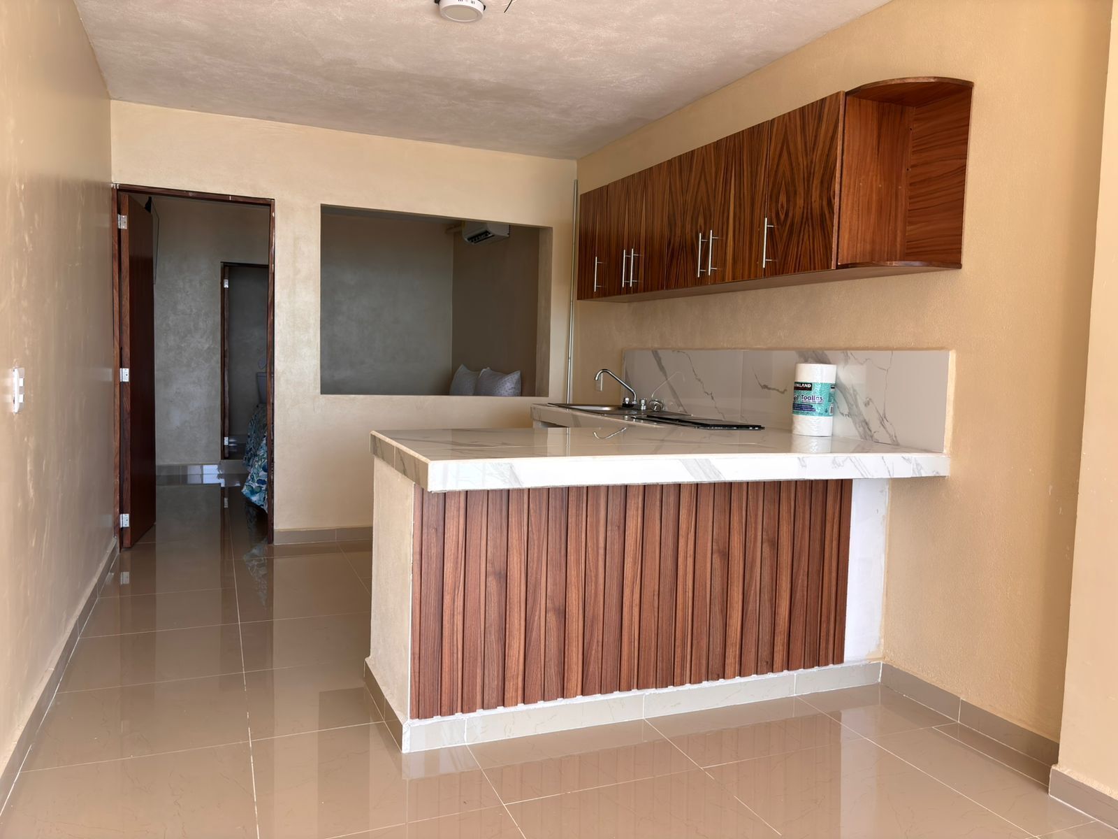 经典开间, 阳台, 海滩景观 | 住宿内部