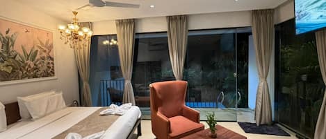 Chambre Deluxe, vue sur le complexe