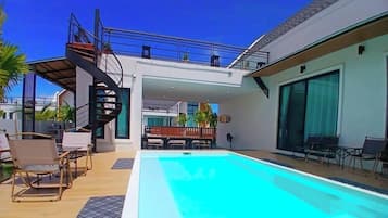 Villa - 4 soveværelser - ryger - privat pool | Pool | Udendørs pool
