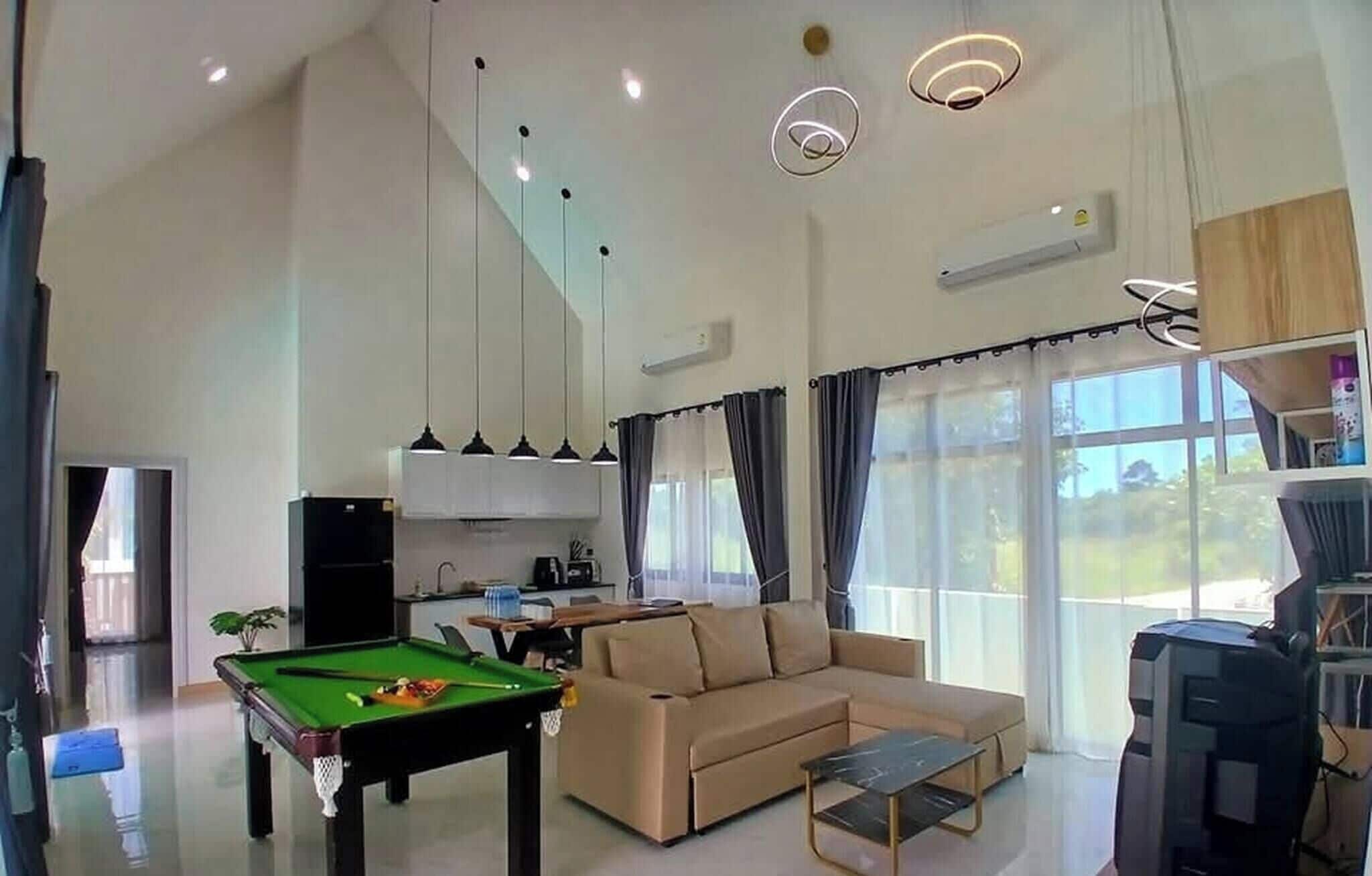 Villa, 4 soverom, røyk, privat basseng | Oppholdsområde