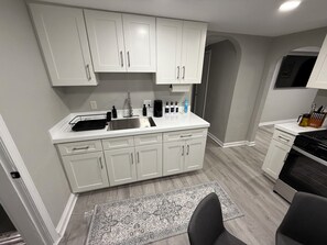 Private kitchen - Cozy Ann Arbor Guest House (Ypsilanti)