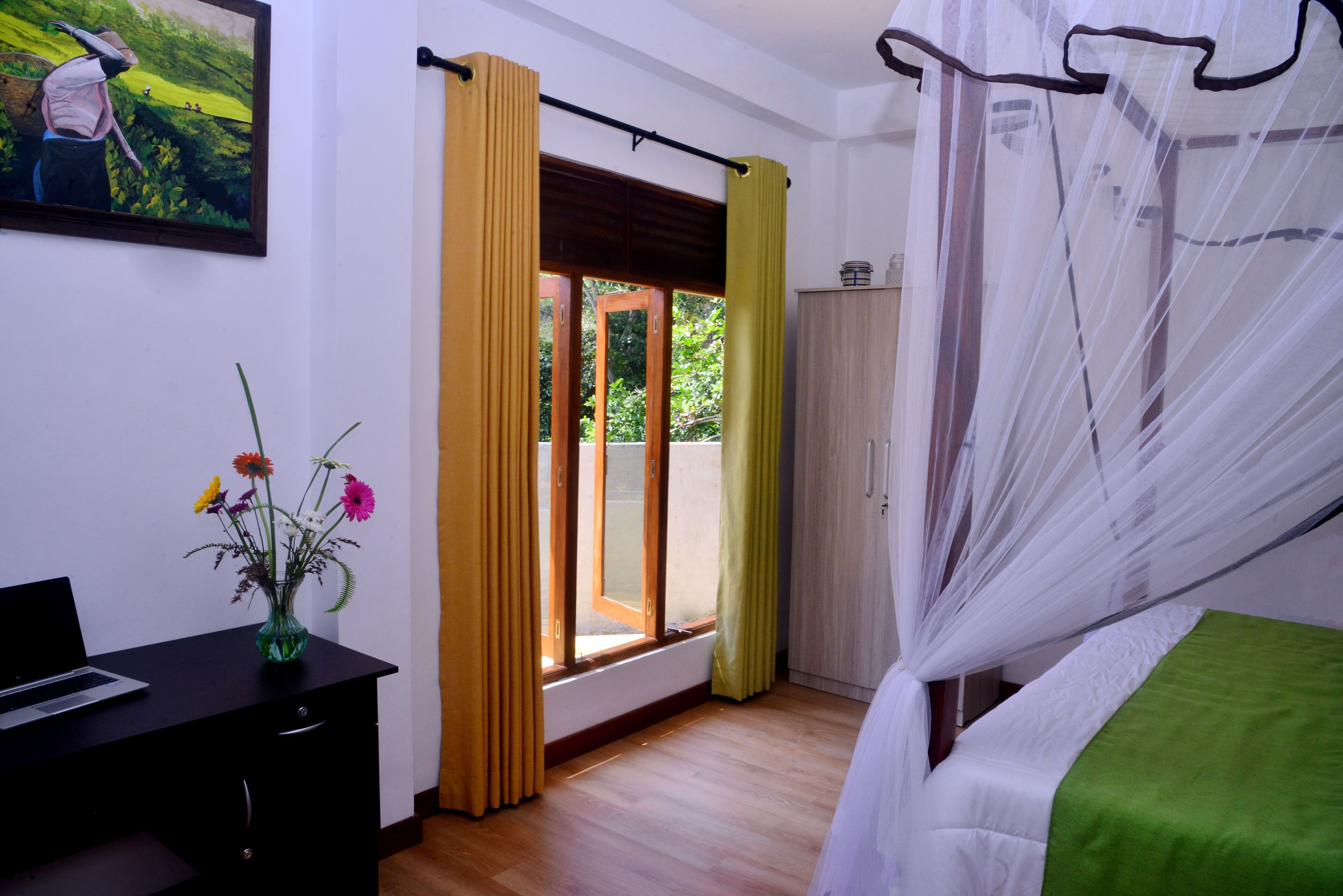 Villa Deluxe, vue sur la montagne | Bureau, espace de travail pour ordinateurs portables