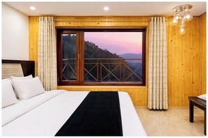 Standard Double Room | View from room - Hotel UK Home Stay Mountain View  (Nainital)