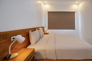 Apartamento, sacada, vista para a piscina