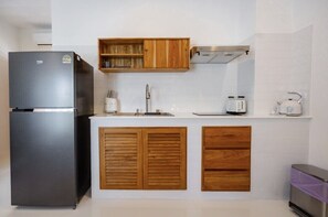 Apartment, Balcony, Pool View | Private kitchen - La cha cha Residence (Choeng Thale)