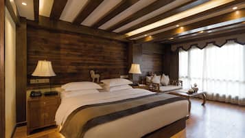 Phòng đôi có thiết kế đặc trưng, quang cảnh sân vườn