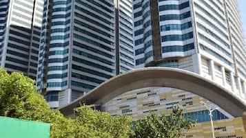 Double Room, Balcony, City View | Exterior