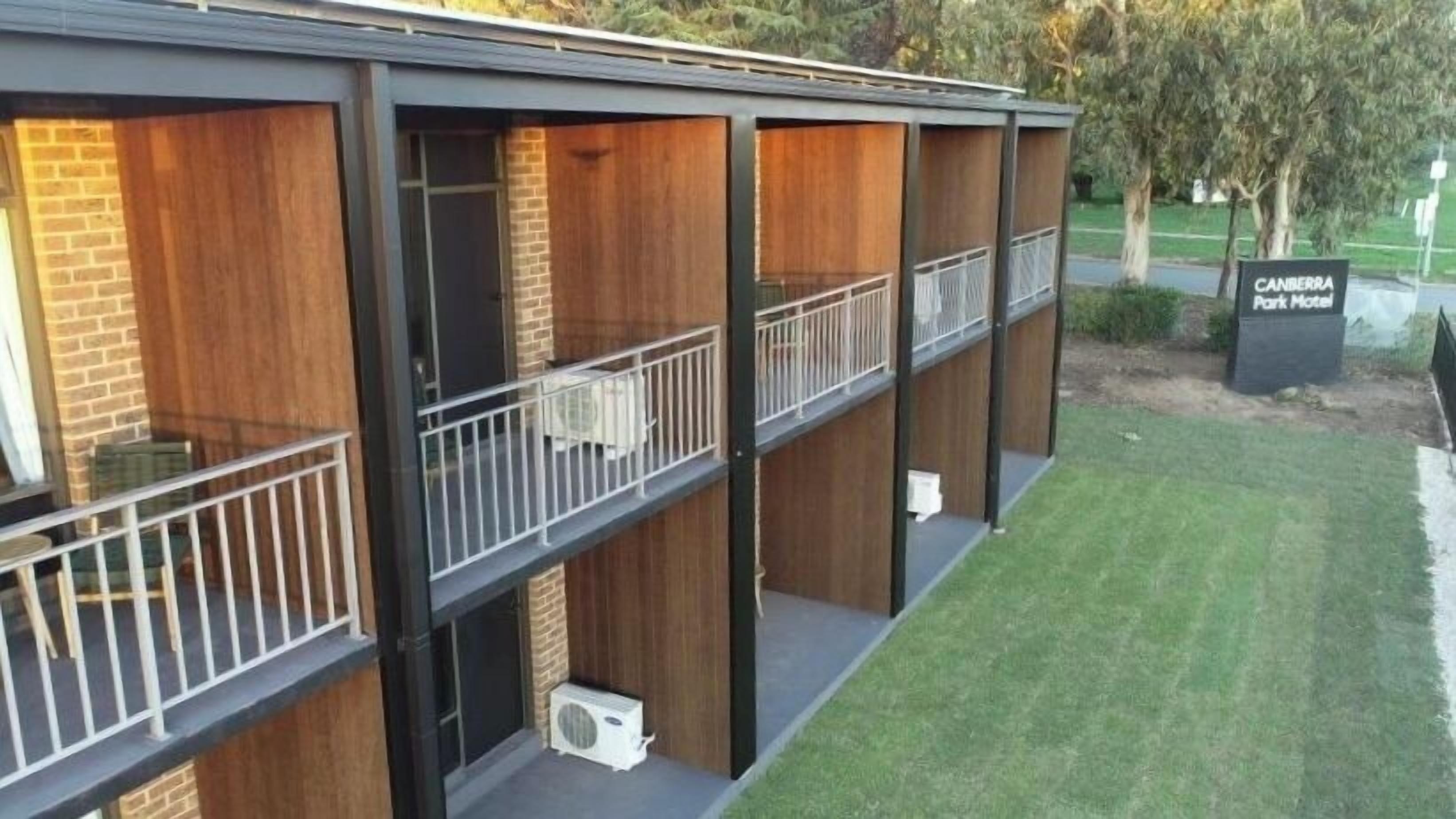 Overnatningsstedets facade