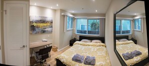 Iron/ironing board, WiFi, bed sheets