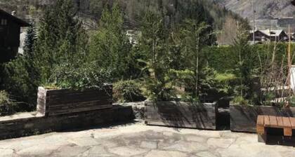 Wonderful apartment with garden and view of Mont Blanc