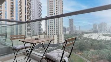 Luxury Apartment, Balcony, City View | Balcony