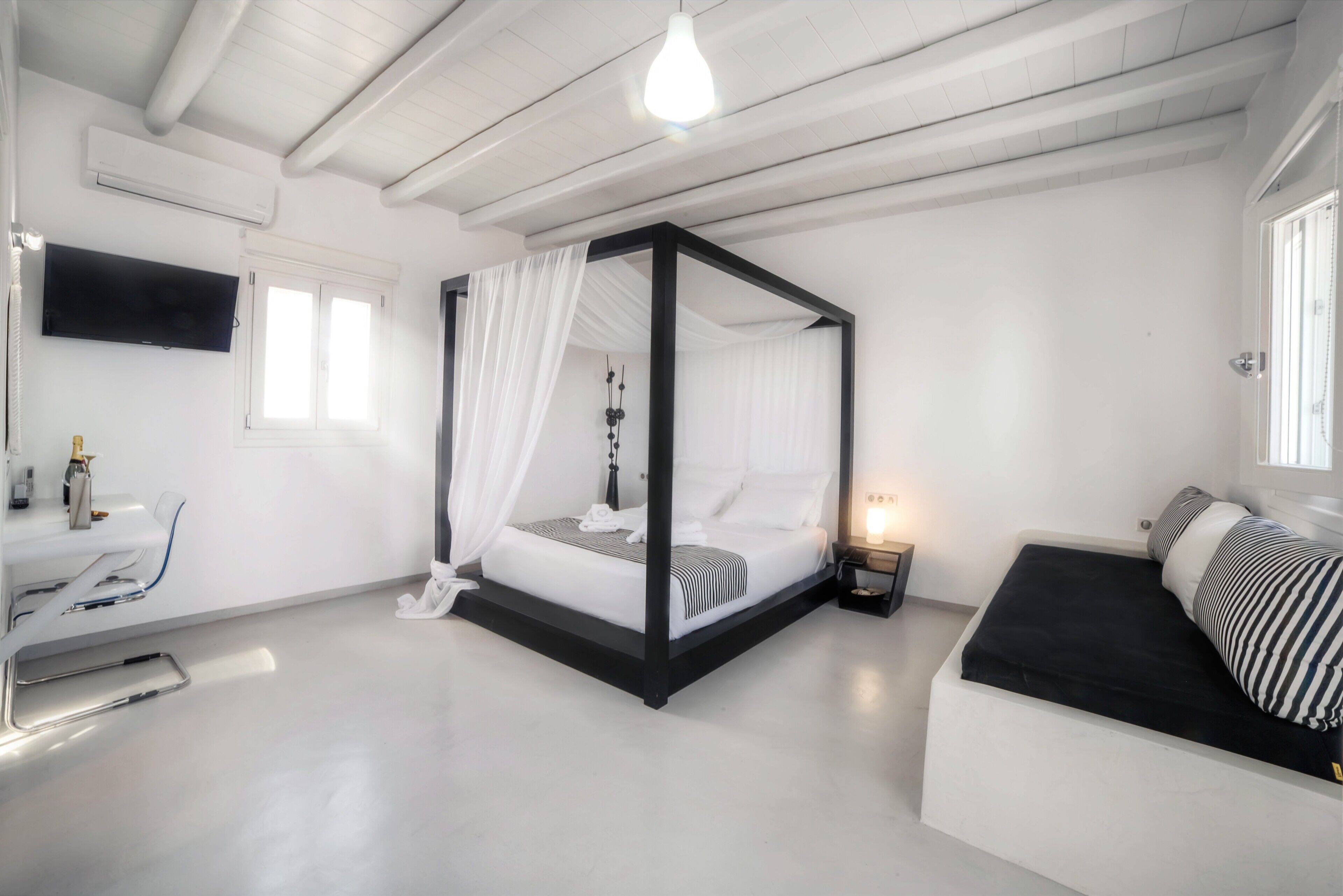 1 室のベッドルーム、WiFi、ベッドシーツ