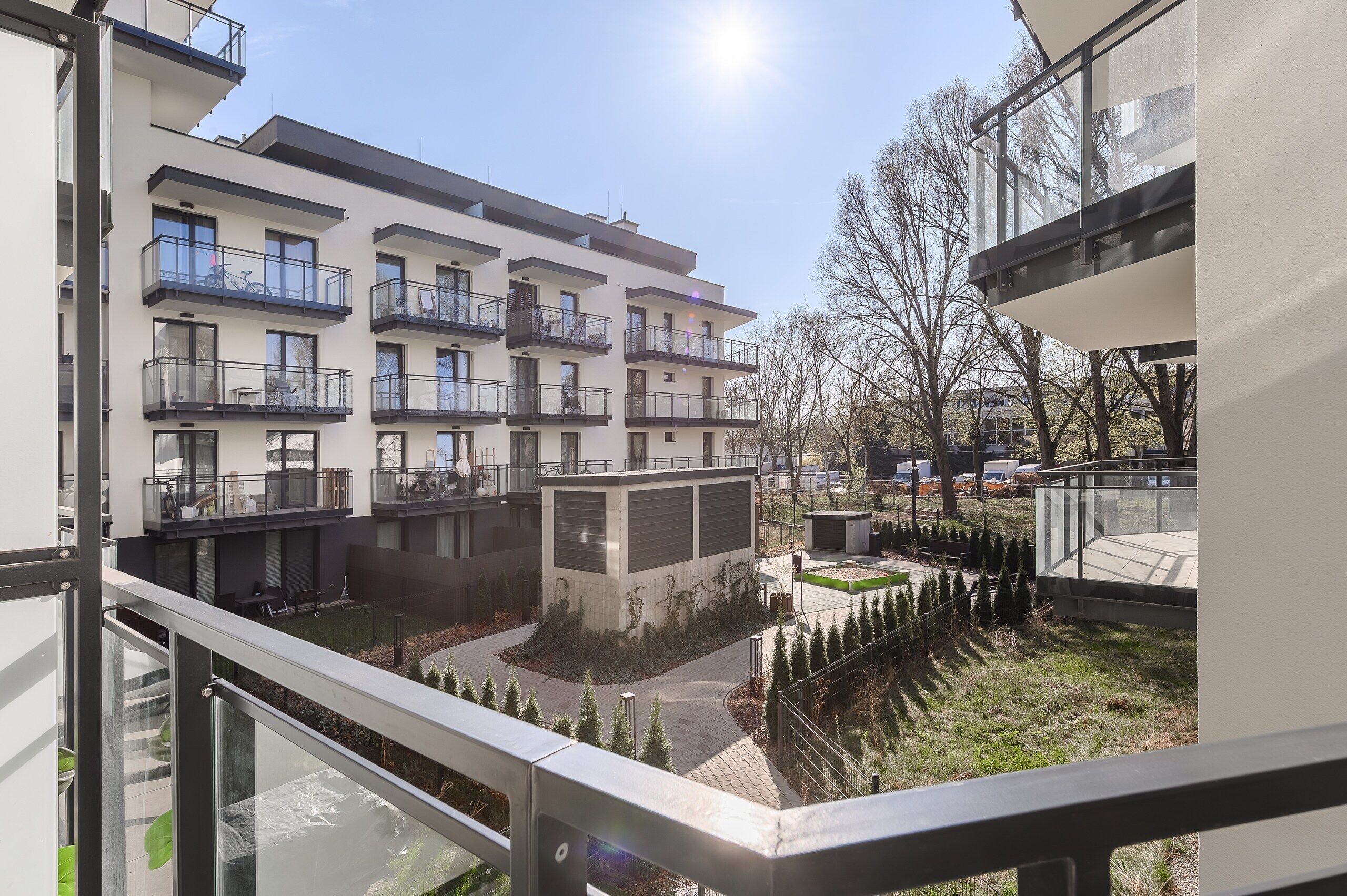 Comfort Apartment, Balcony, Courtyard View | Courtyard view
