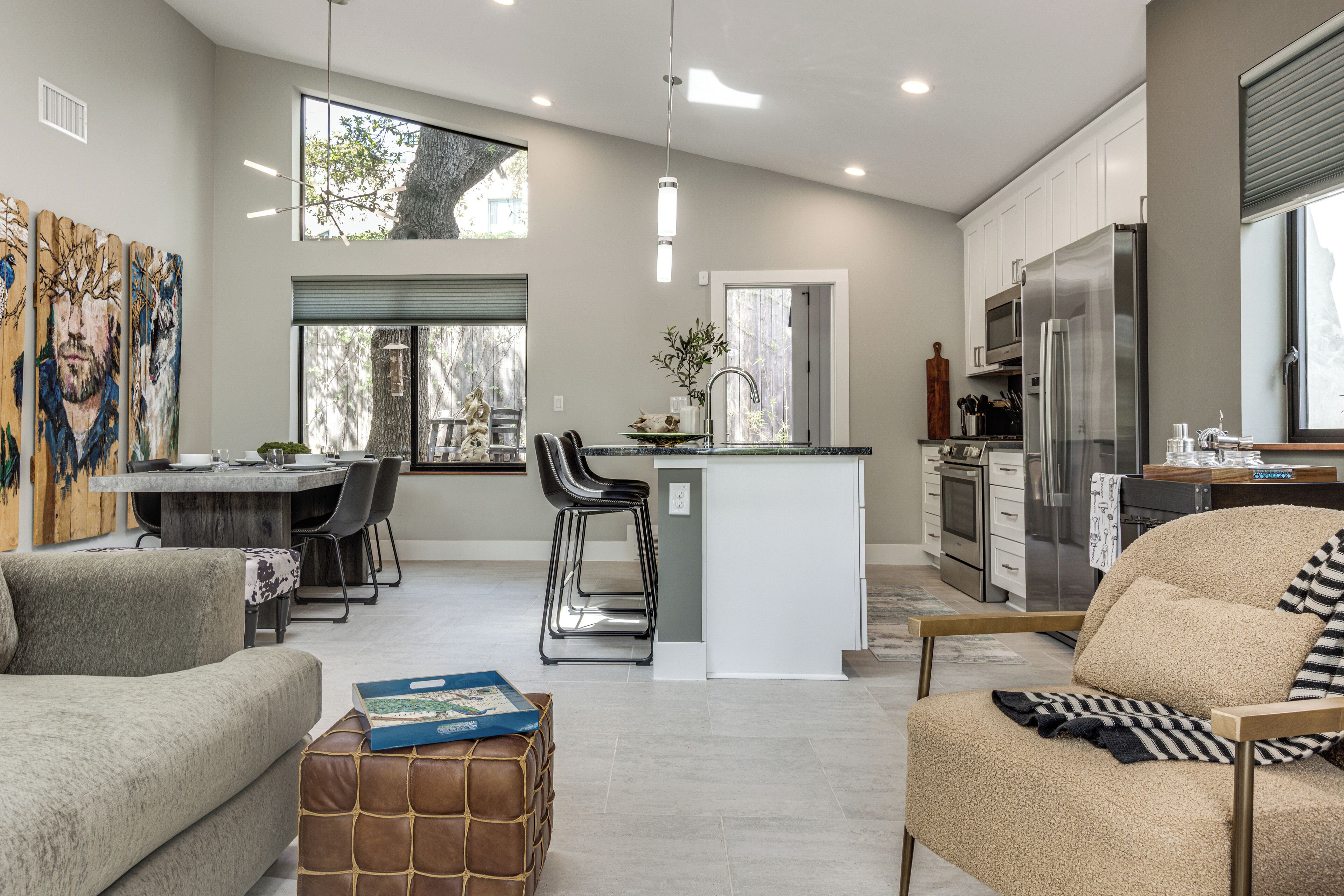 Área de sala de estar