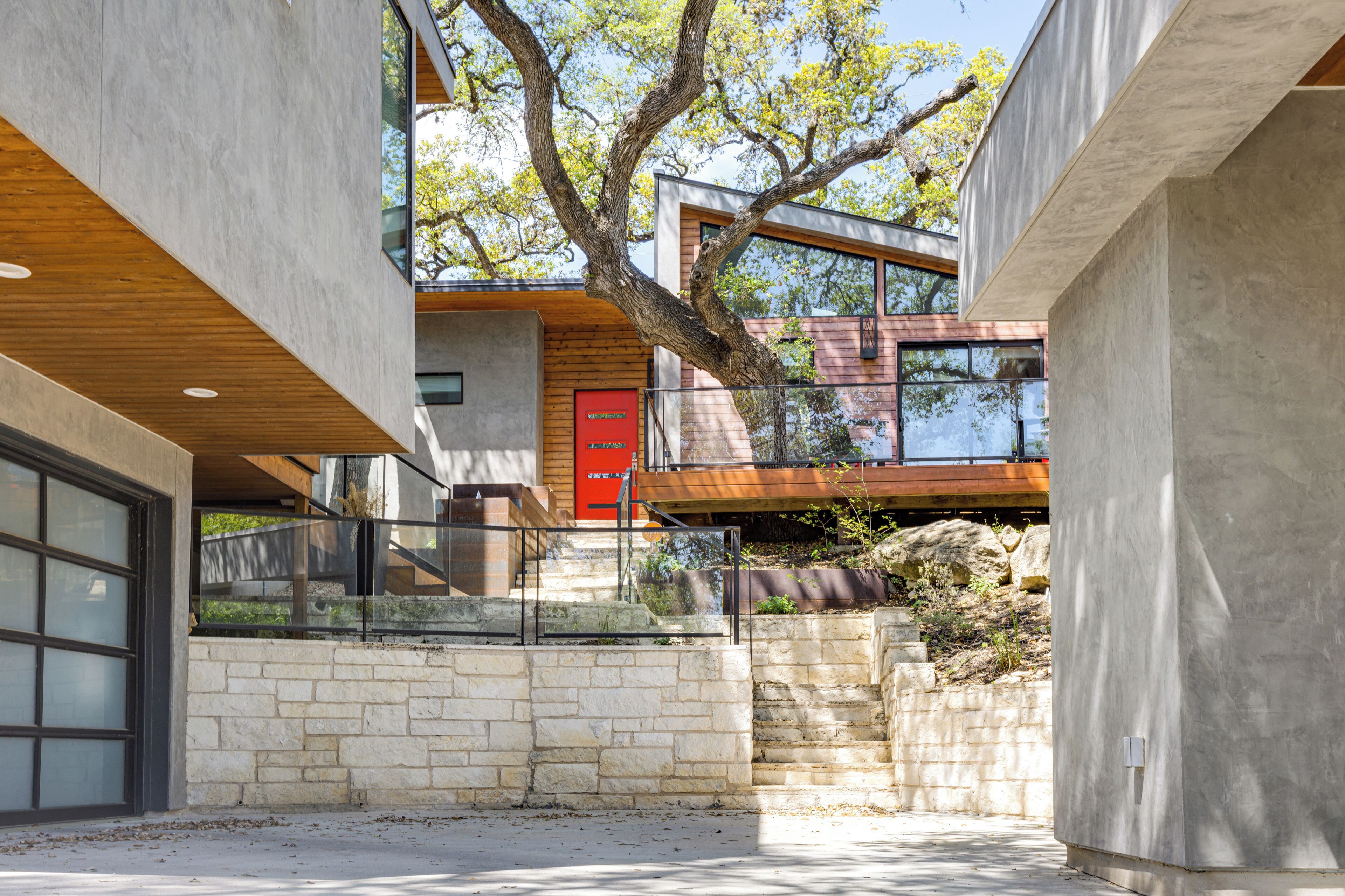 Enceinte de l’hébergement