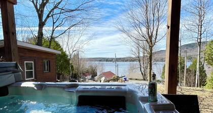 Nature cottage on Lake Lyster - Kayak & Spa