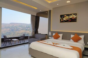 Chambre luxueuse | Vue du balcon