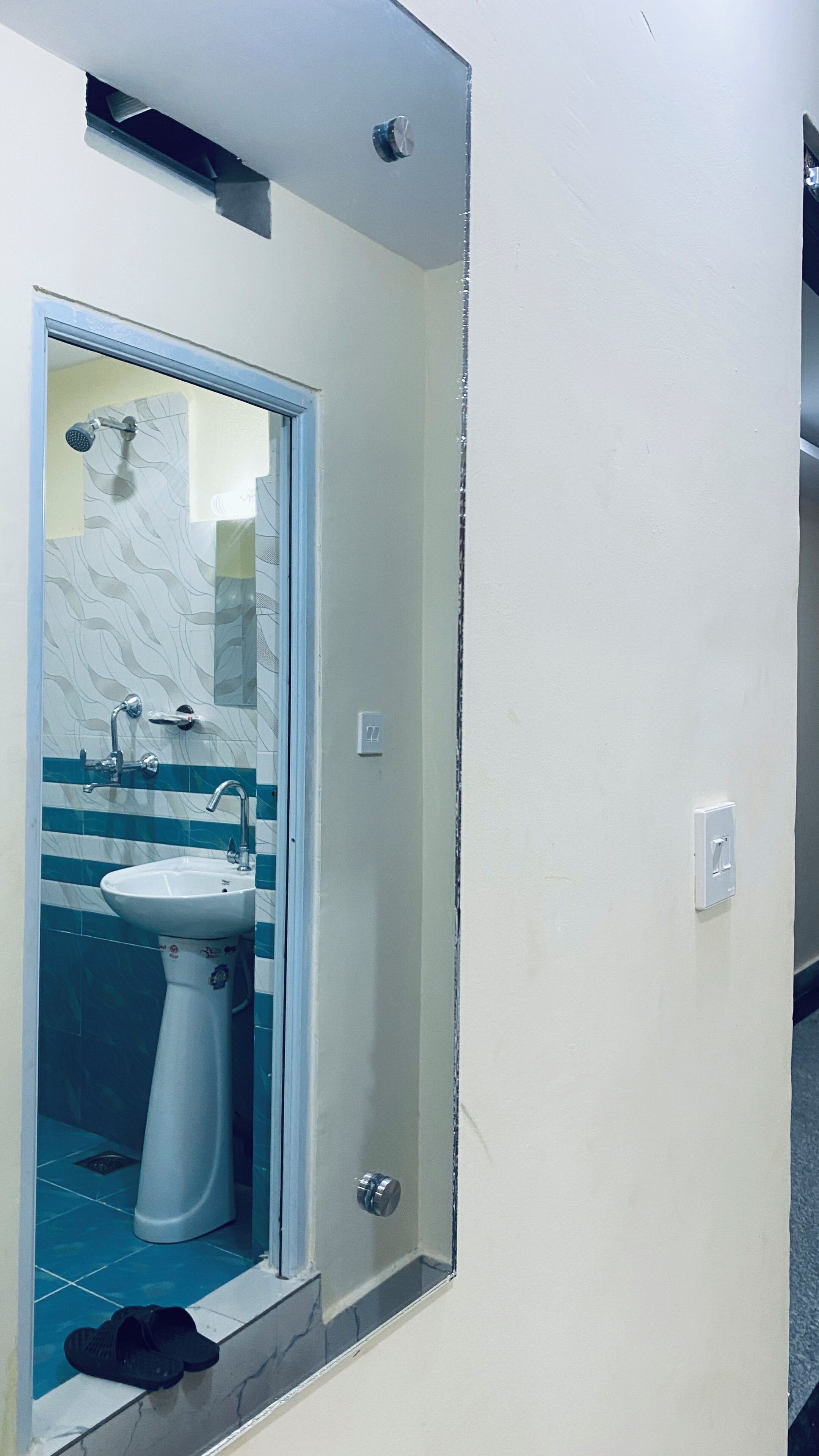 Tremannsrom – deluxe, byutsikt | Bad