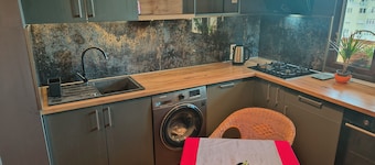 Cozy and Quiet Corporate apartment with AC in București-2 Beds