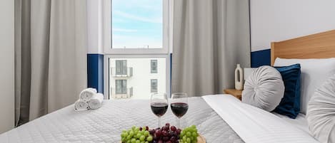 Superior Apartment, Balcony, Courtyard View