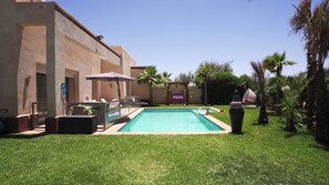 Pool - Quiet & secure family villa Marrakech (Marrakech-Safi)